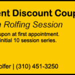 Santa Monica certified Rolfing services