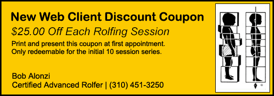 Santa Monica certified Rolfing services